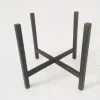Metal stand black 36x36h75cm