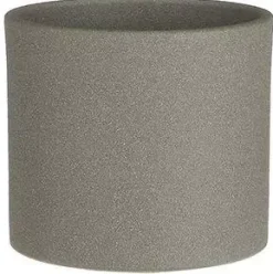 Mica Decorations bloempot Era rond 13.5x12.5cm zandgroen