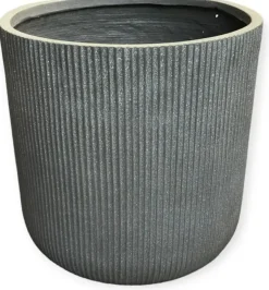 Mica Decorations bloempot nuovo keramiek 45x45cm grijs