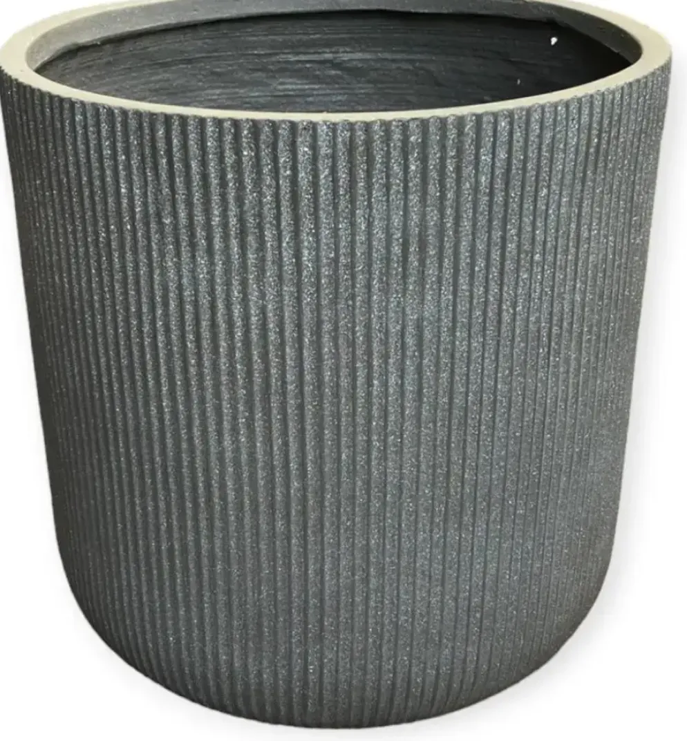 Mica Decorations bloempot nuovo keramiek 45x45cm grijs