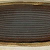Mica Decorations bord porselein ethan 23x11.5x2.5cm zwart