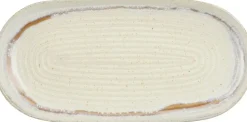 Mica Decorations bord porselein ethan 23x11.5x2.5cm off white