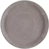 Mica Decorations bord Stan d24h3cm grijs