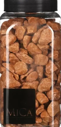 Mica Decorations decoratie stenen terra 650ml