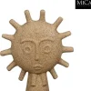 Mica Decorations decoratie zon bruin