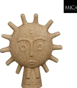 Mica Decorations decoratie zon bruin