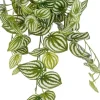 Mica Decorations kunst hangplant peperomia 65cm groen