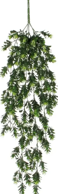 Mica Decorations kunst hangplant schefflera 75cm groen