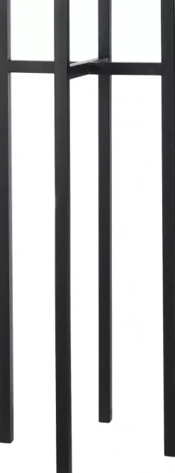 Mica Decorations Plantenstandaard Ascot Zwart 37,5 x 37,5 x 95 cm