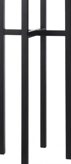 Mica Decorations pothouder Ascot 34x71 cm zwart