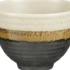 Mica Decorations schaal porselein ethan 10.5x8cm zwart