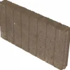 Mini quadrobandpalissade 6x25x50 cm bruin