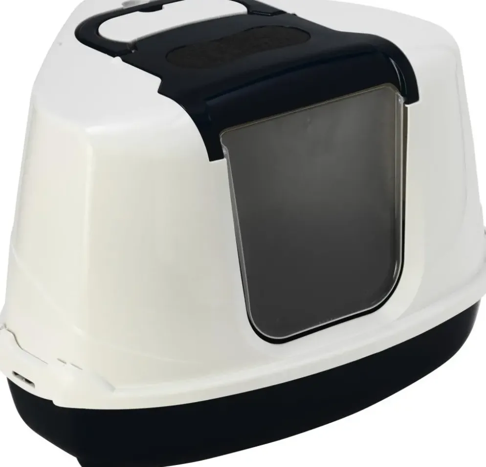 Moderna Flip Corner kattentoilet wit 55,7 x 45,1 x 38,2cm