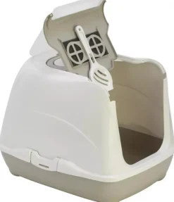 Moderna kattentoilet Flip Cat large 50 cm, warmgrijs