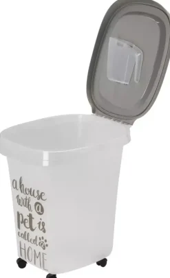 Moderna plastic voorraadbox Trendy Story 38 liter 'Pet Wisdom'