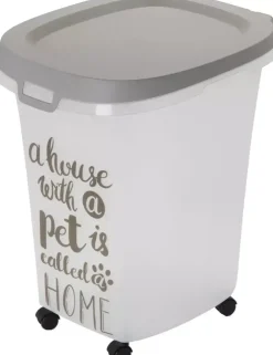 Moderna plastic voorraadbox Trendy Story 38 liter 'Pet Wisdom'