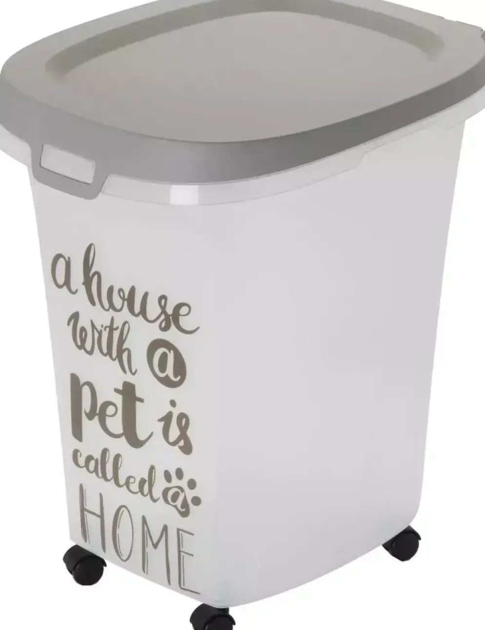 Moderna plastic voorraadbox Trendy Story 38 liter 'Pet Wisdom'