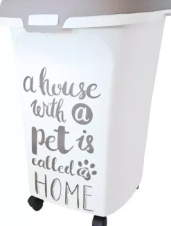 Moderna plastic voorraadbox Trendy Story 38 liter 'Pet Wisdom'
