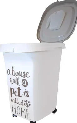 Moderna plastic voorraadbox Trendy Story 38 liter 'Pet Wisdom'