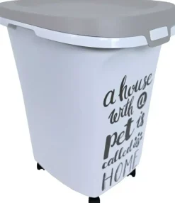 Moderna plastic voorraadbox Trendy Story 38 liter 'Pet Wisdom'