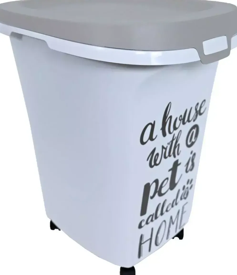 Moderna plastic voorraadbox Trendy Story 38 liter 'Pet Wisdom'