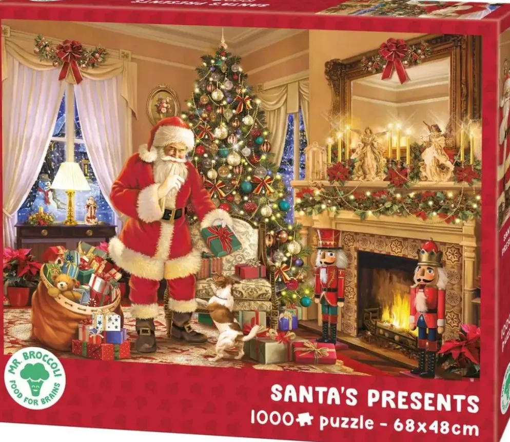 Mr. Broccoli puzzel santa's presents 1000st