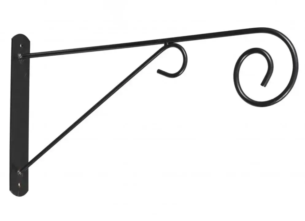Muurhaak classic grijs h25b48cm