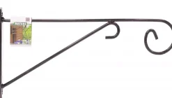 Muurhaak classic grijs h25b48cm