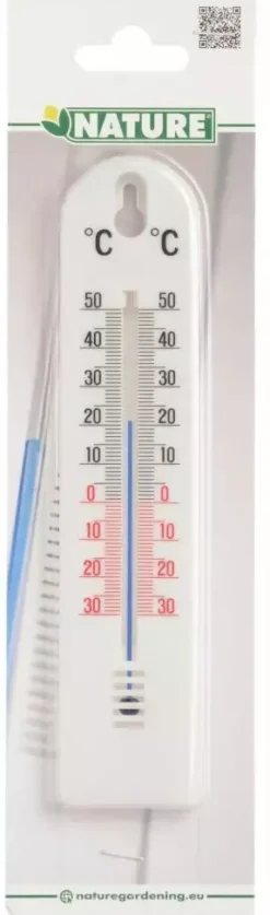 Muurthermometer kelvin 2 wit