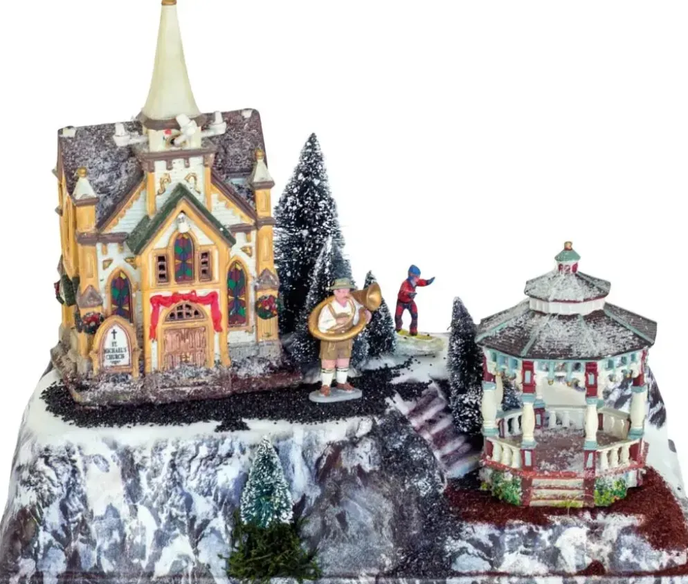 My Village Basis kerstdorp 'Mont blanc' 42x25cm