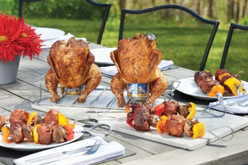 Napoleon Rvs schaschlik spiesen (8 stuks)
