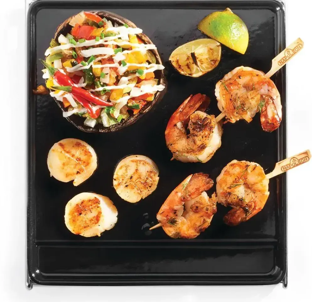 Napoleon Sizzle zone grillplaat klein
