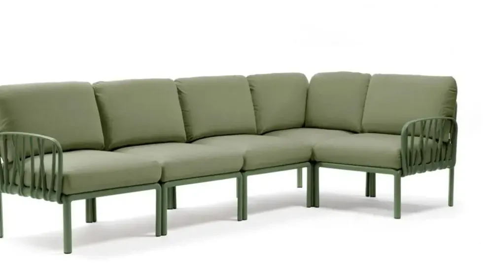 Nardi loungebank komodo 5 sunbrella agave-giungula