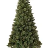 National Tree Company Shimmery Golden Bristle kunstkerstboom goud & groen 228cm