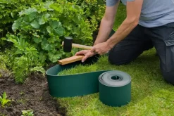 Nature Borderrand groen h15 cm 10 meter