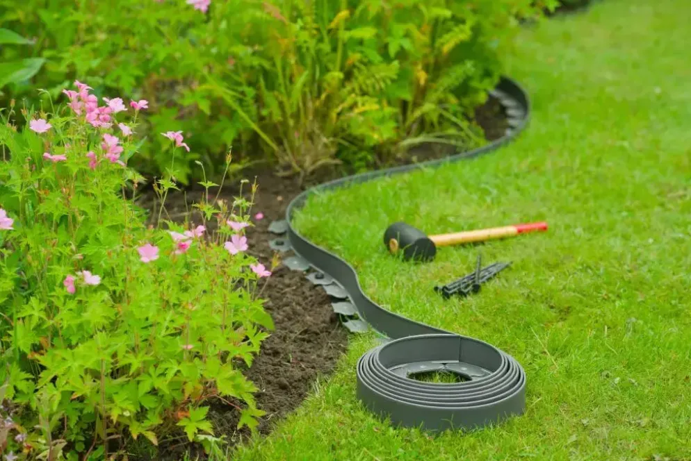 Nature Borderrandpennen h20 cm Zwart 10 stuks
