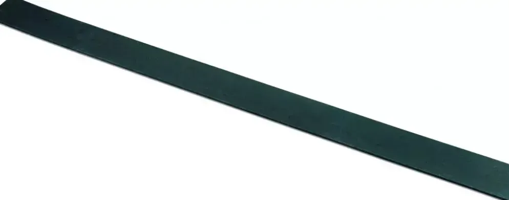 Nature Borderrand recht zwart h19 cm 200 cm