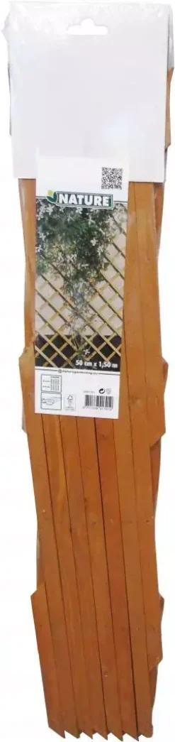 Nature Houten klimrek naturel 50x150 cm fsc