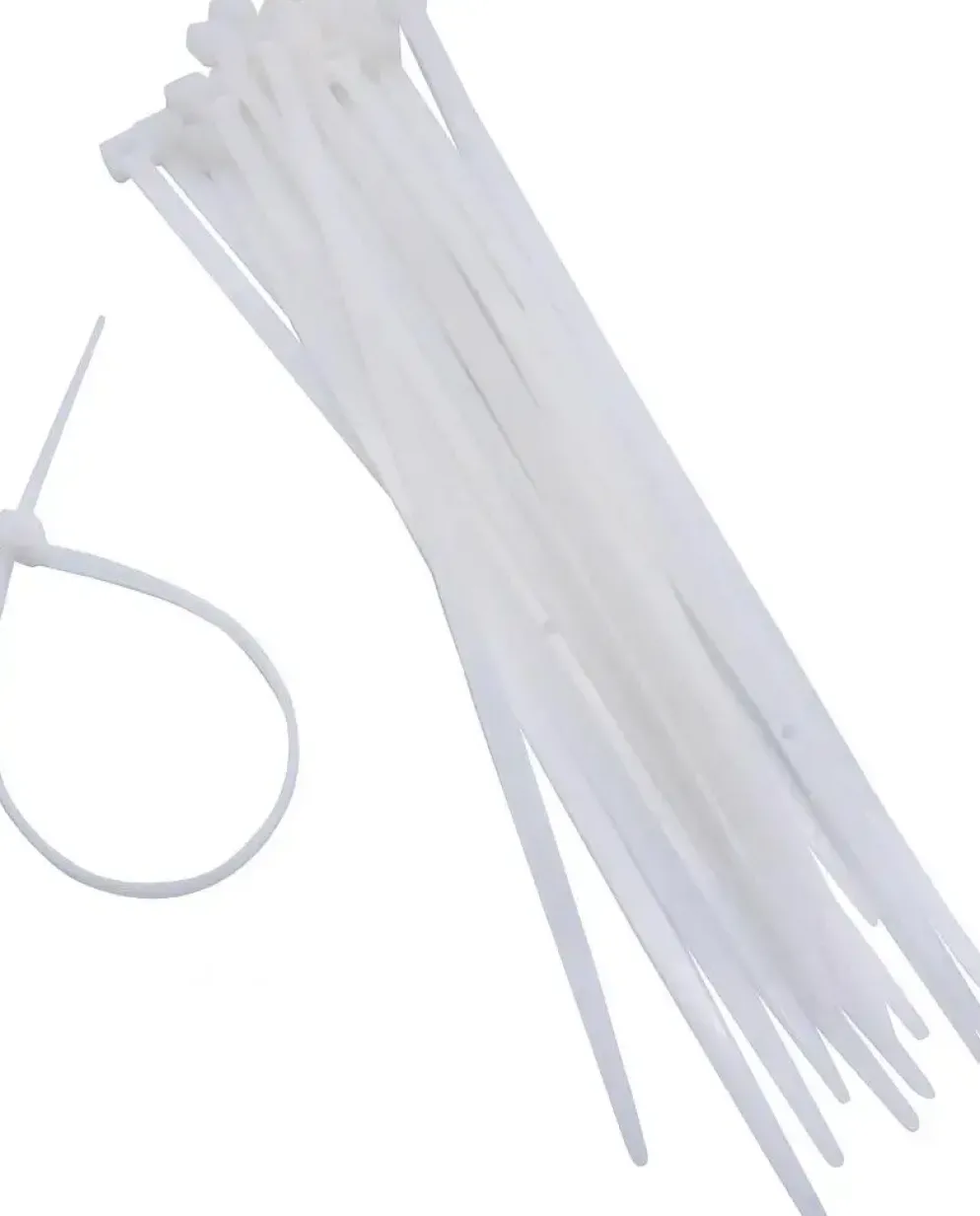 Nature Kabelbinders Nylon Transparant 30 cm – 25 stuks