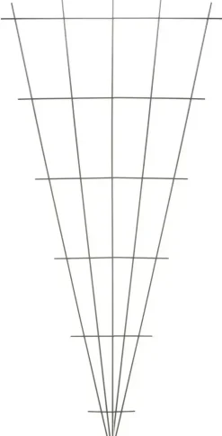 Nature Klimrek metl v-vorm 5-75x150 cm groen