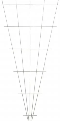 Nature Klimrek metl v-vorm 5-75x150 cm verzinkt