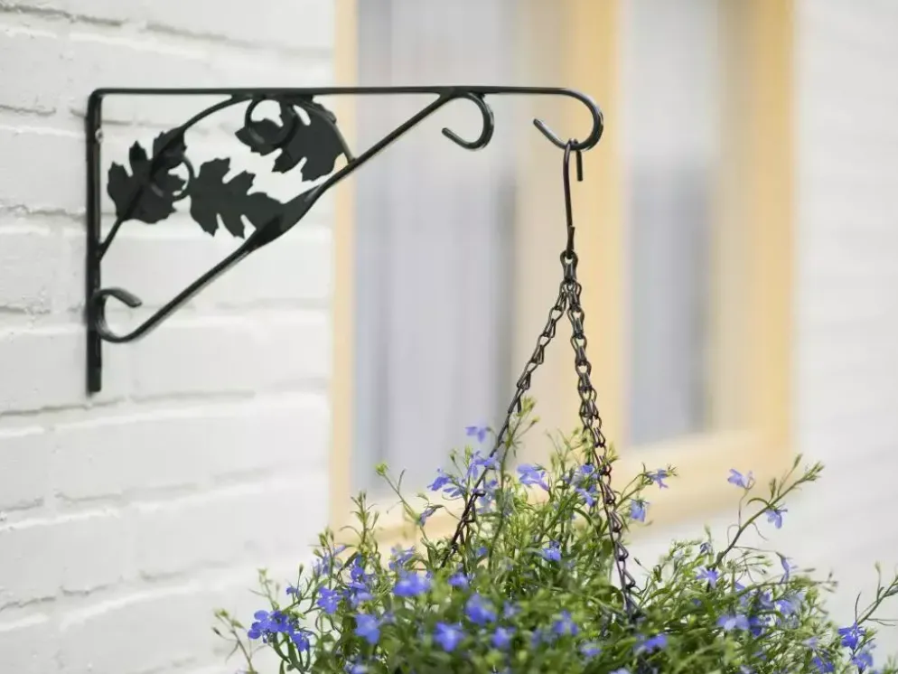 Nature Muurhaak decoratief groen h20b35cm