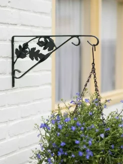 Nature Muurhaak decoratief groen h20b35cm