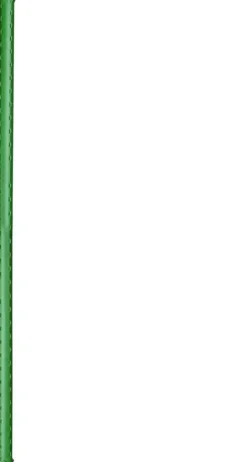 Nature Plantenstok kunststof 210 cm d16mm