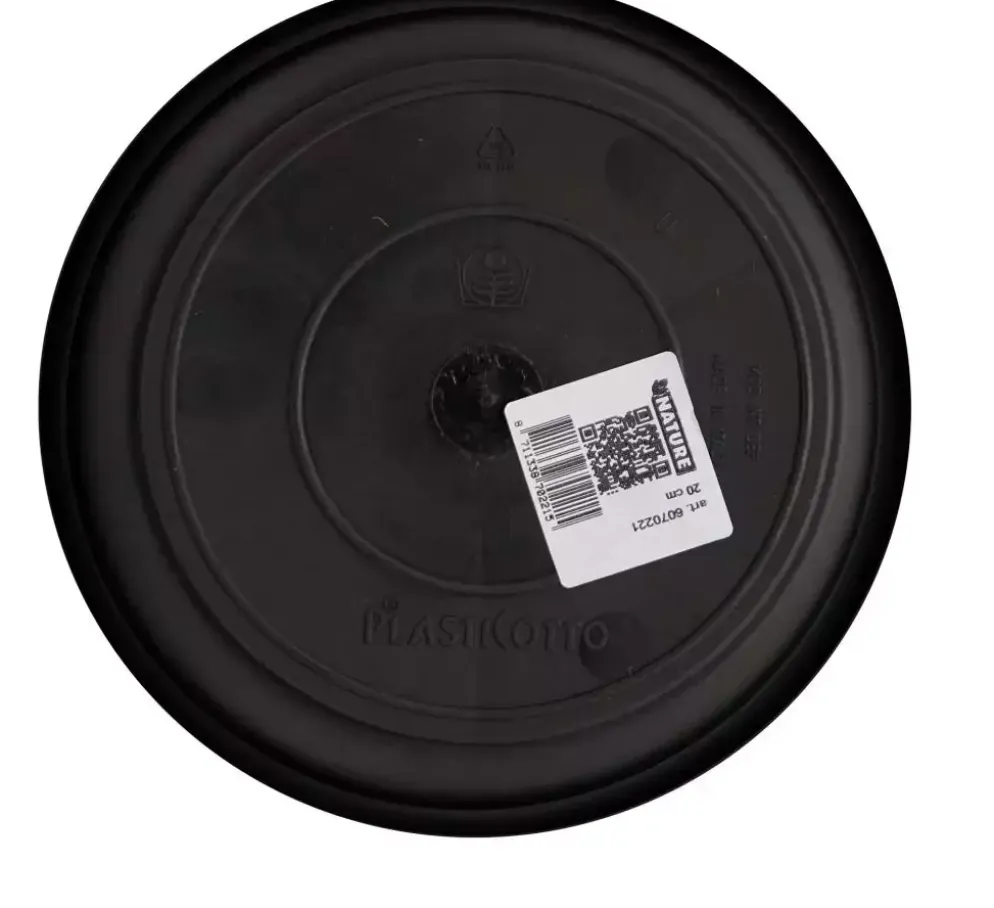 Nature Waterschotel 20 cm zwart