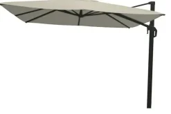 Nesling zweefparasol coolfit plus 300x300cm gebroken wit