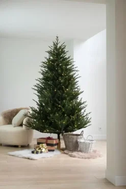 Our Nordic Christmas Arkansas kunstkerstboom houten voet groen 183cm