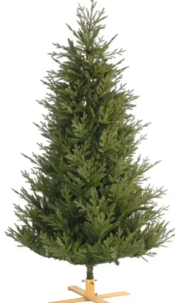 Our Nordic Christmas Arkansas kunstkerstboom houten voet groen 228cm