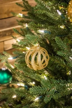 Our Nordic Christmas Arkansas grote kunstkerstboom houten voet groen 274cm