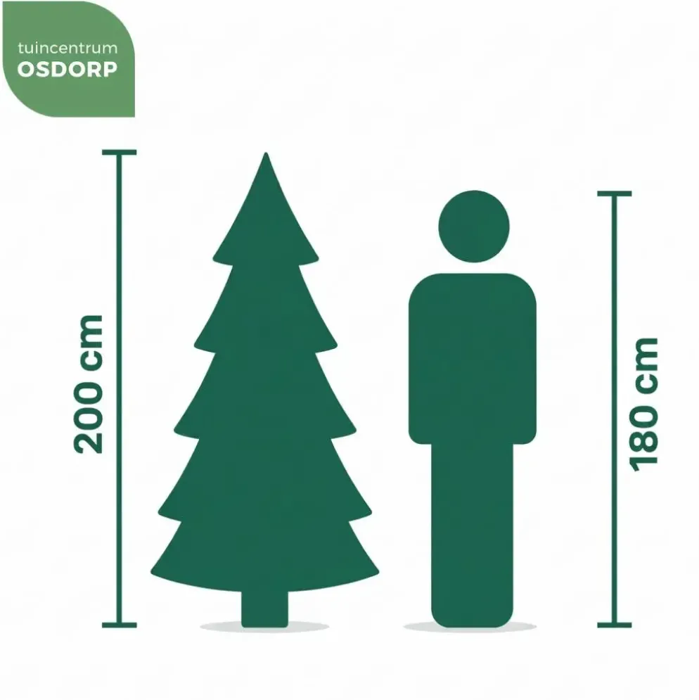 Our Nordic Christmas Kentucky Deluxe kunstkerstboom groen 198cm